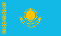 Flag of Kazakhstan